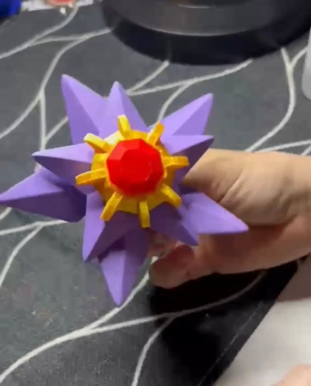 Starmie Spinner para ventilador de coche - Impreso en 3D