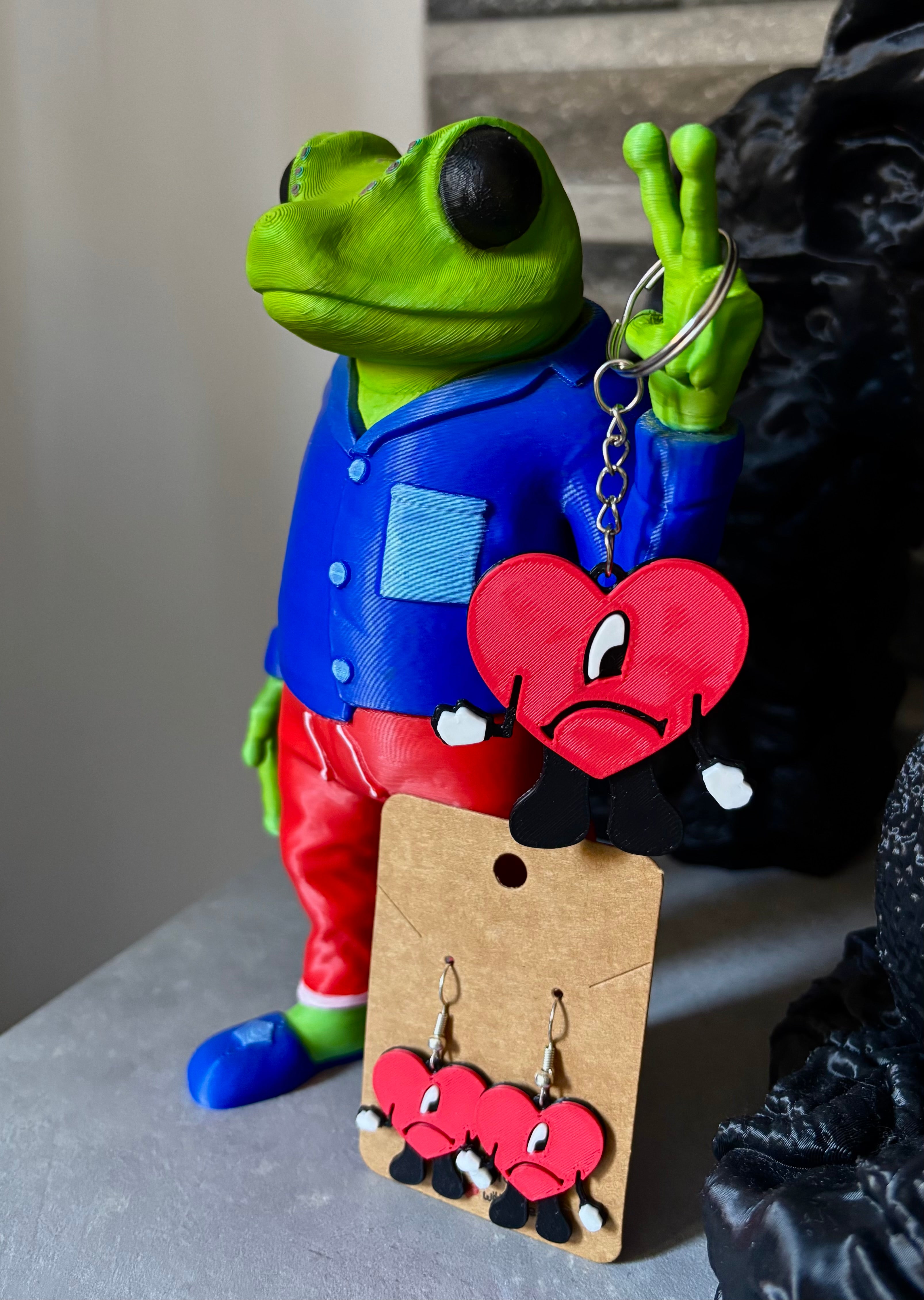 Sapo Concho - Escultura pop art impresa en 3D - JeanPrintsco