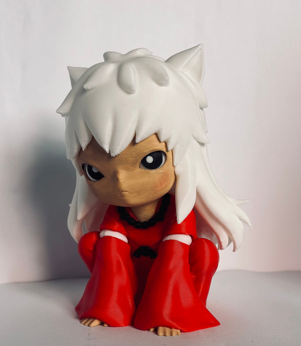 Figura Hirono x Inuyasha – Fan Art Anime Coleccionable, Estatua Manga Impresa en 3D
