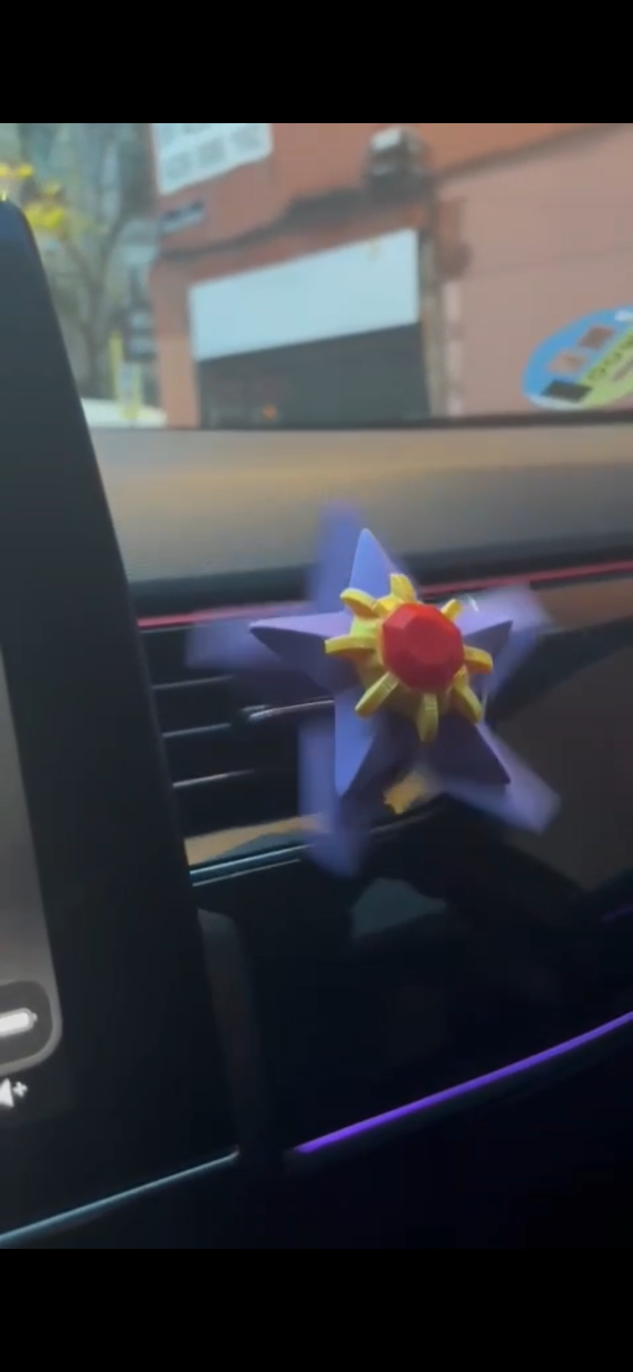 Starmie Spinner para ventilador de coche - Impreso en 3D