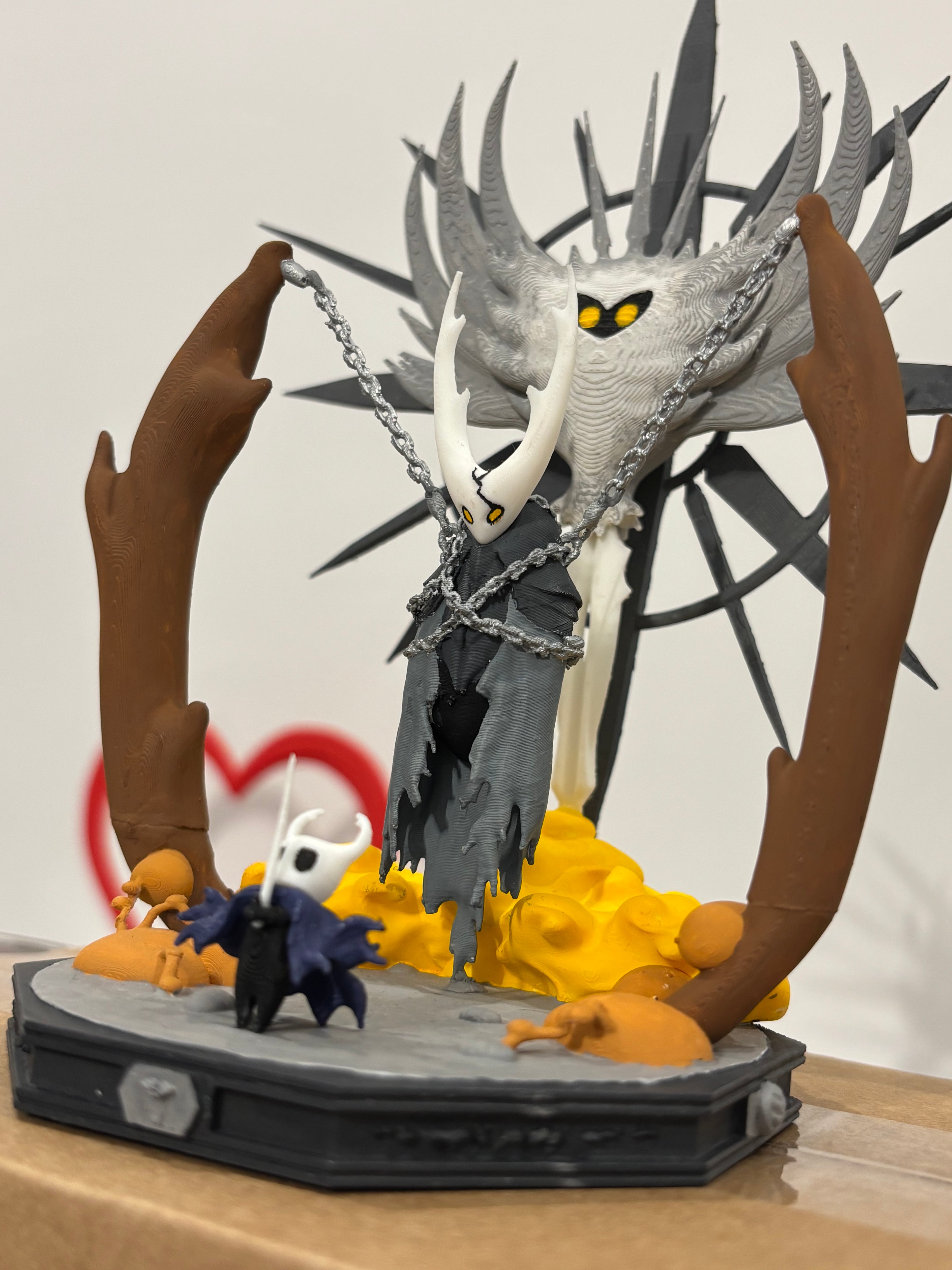 (Exclusivo) Figura Hollow Knight - The Radiance - JeanPrintsCo