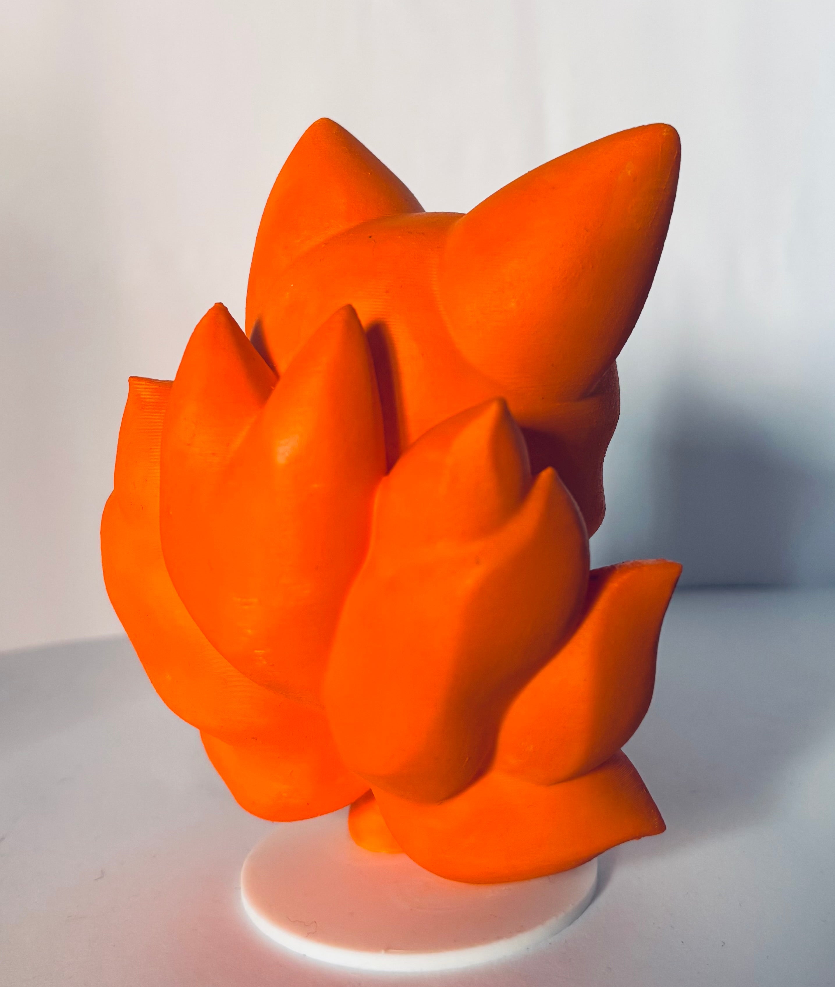 Figura Naruto Zorro Kyubi Chibi 3D – Edición Artesanal Pintada a Mano