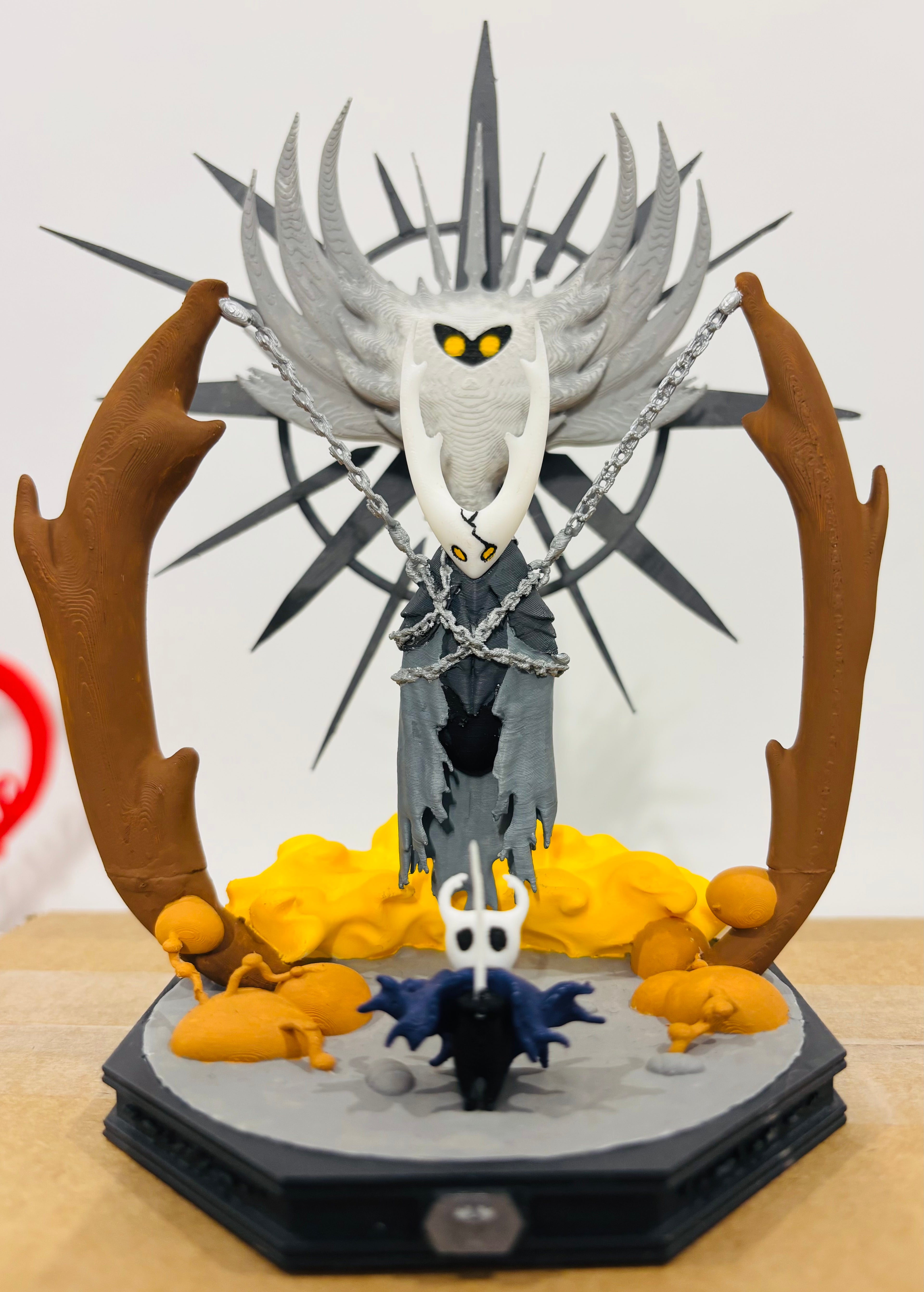(Exclusivo) Figura Hollow Knight - The Radiance - JeanPrintsCo