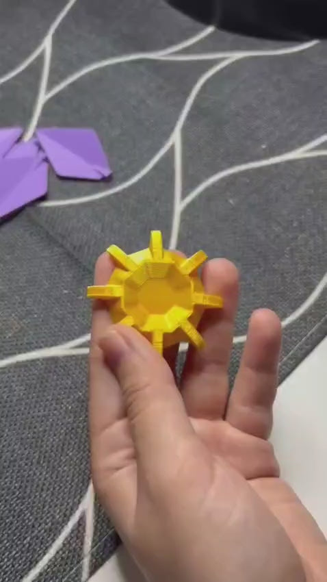 Starmie Spinner para ventilador de coche - Impreso en 3D